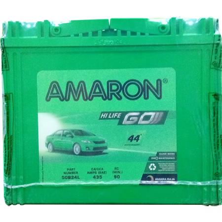 AMARON GO 50B24L - 24M GUARANTY & 20M WARRANTY