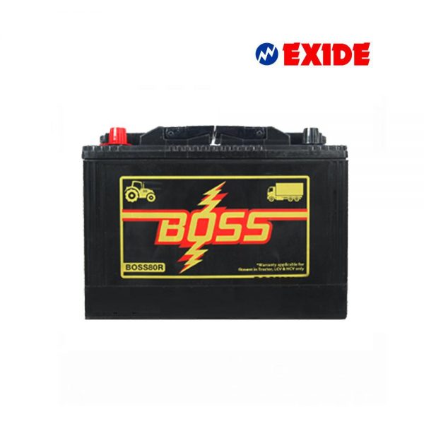 EXIDE BOSS80R (80ah) - 18M GUARENTY