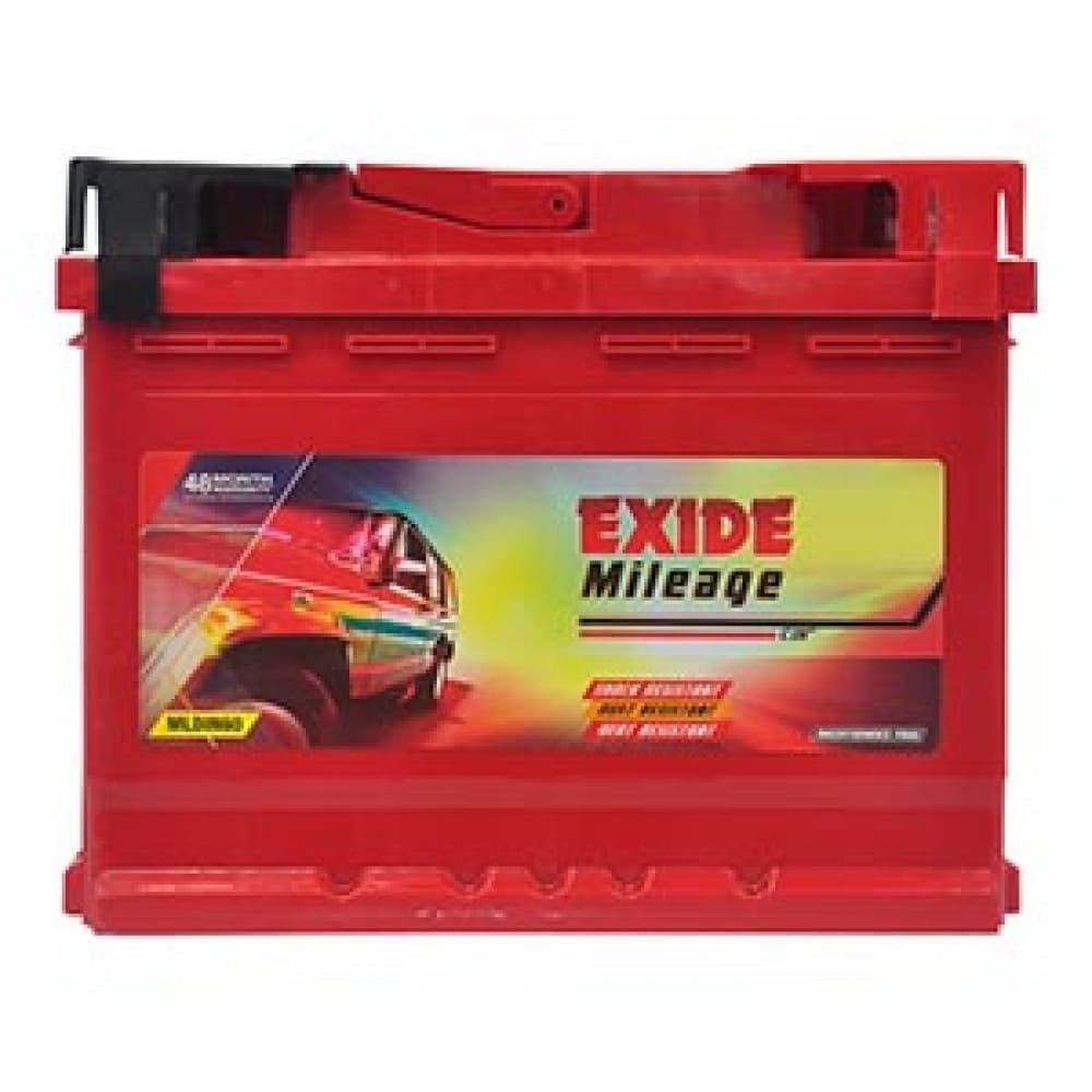 EXIDE MILEAGE RED MLDIN60 (60ah) - 30M GUARENTY & 25M WARRENTY