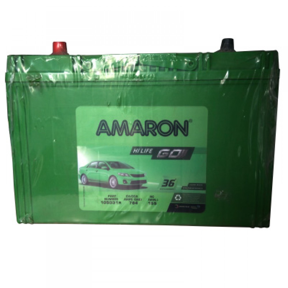 AMARON GO 105D26R - 24M GUARANTY & 20M WARRANTY