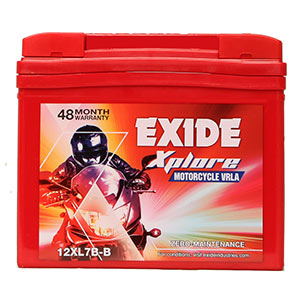 EXIDE EXPLORE XL7B-B (7ah) - 24M GUARENTY + 24 WARRANTY