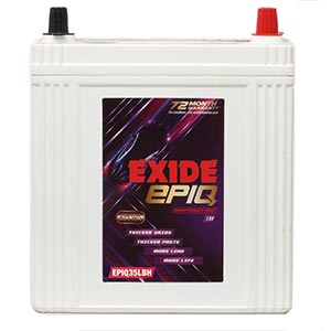 EXIDE EPIQ35LBH (40ah) - 42M GUARENTY & 35M WARRENTY