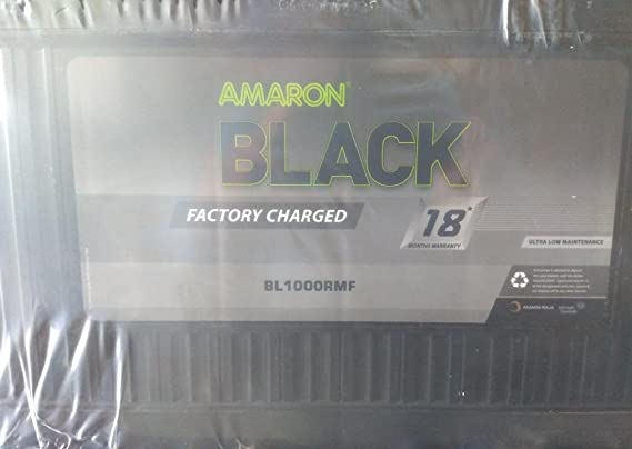 AMARON BLACK BL1000RMF - 18 Months guaranty