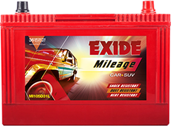 EXIDE PUNCHGRID EY105D31L (85ah) - 24M GUARENTY & 20M WARRENTY