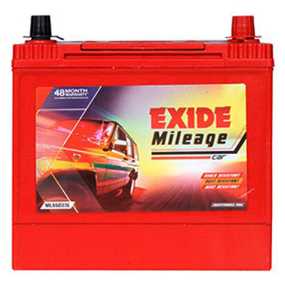 EXIDE MILEAGE RED ML55D23L (54ah) - 30M GUARENTY & 25M WARRENTY