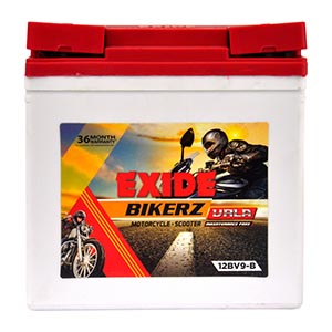 EXIDE BIKERZ BV9-B (9ah) - 18M GUARENTY + 18 WARRANTY