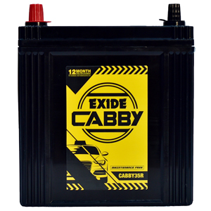 EXIDE CABBY35R (35ah) - 12M GUARENTY