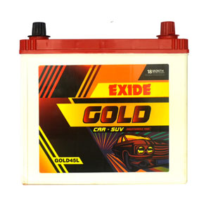 EXIDE GOLD 45L (45ah) - 18M GUARENTY