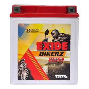 EXIDE BIKERZ BVTZ7 (6ah) - 18M GUARENTY + 18 WARRANTY